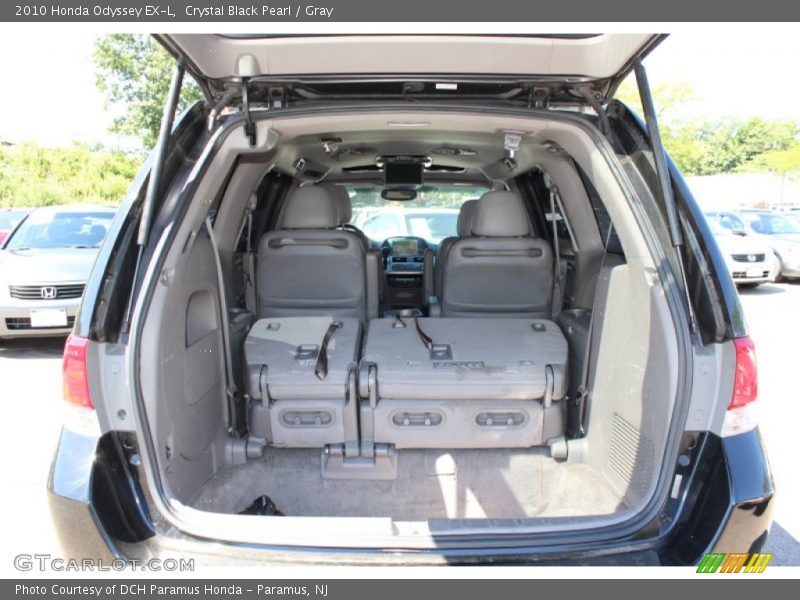 Crystal Black Pearl / Gray 2010 Honda Odyssey EX-L