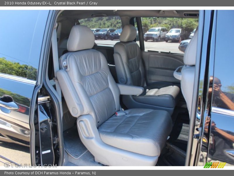 Crystal Black Pearl / Gray 2010 Honda Odyssey EX-L