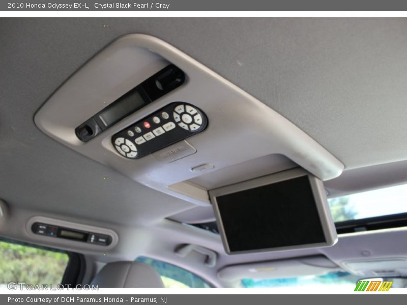 Crystal Black Pearl / Gray 2010 Honda Odyssey EX-L
