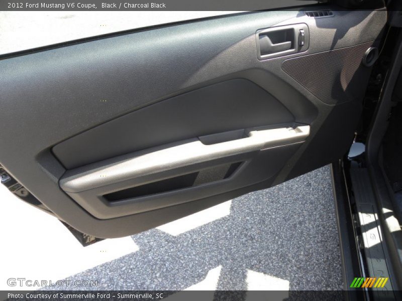 Black / Charcoal Black 2012 Ford Mustang V6 Coupe