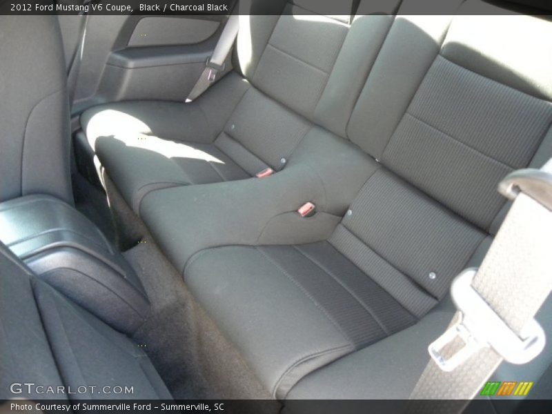 Black / Charcoal Black 2012 Ford Mustang V6 Coupe