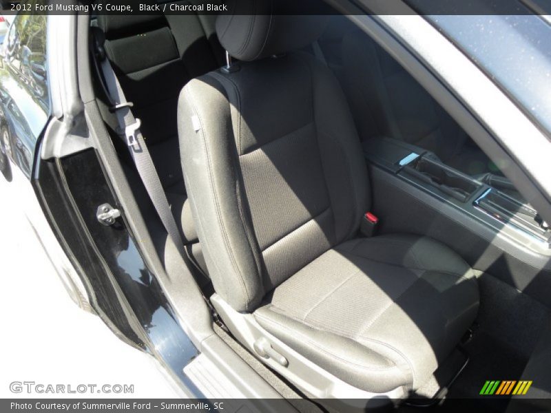 Black / Charcoal Black 2012 Ford Mustang V6 Coupe