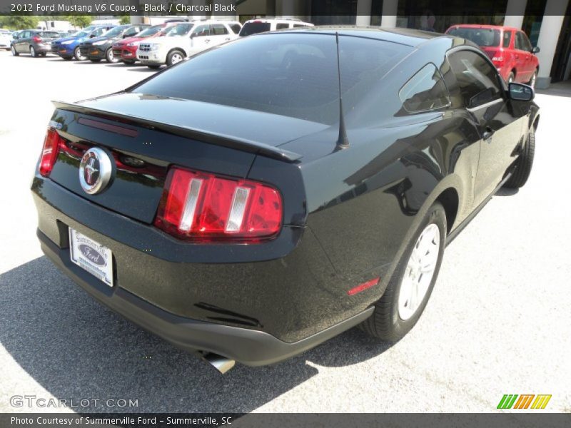 Black / Charcoal Black 2012 Ford Mustang V6 Coupe