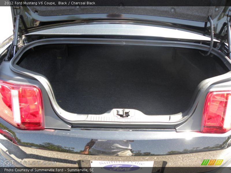 Black / Charcoal Black 2012 Ford Mustang V6 Coupe
