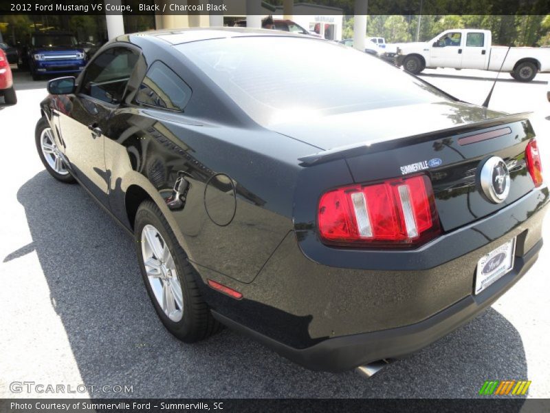 Black / Charcoal Black 2012 Ford Mustang V6 Coupe
