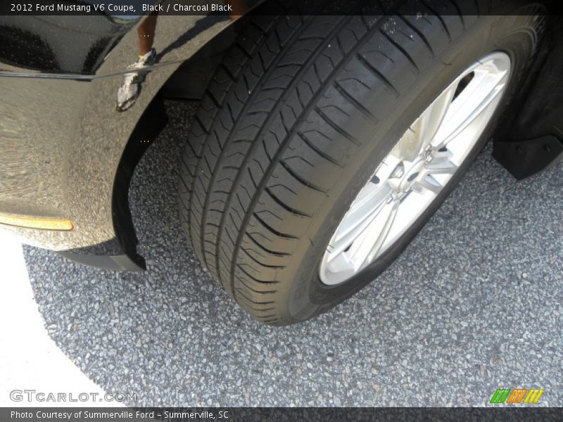 Black / Charcoal Black 2012 Ford Mustang V6 Coupe