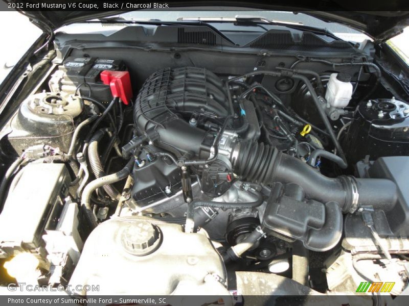 Black / Charcoal Black 2012 Ford Mustang V6 Coupe