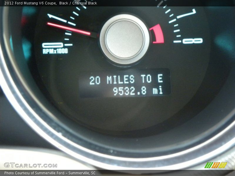 Black / Charcoal Black 2012 Ford Mustang V6 Coupe