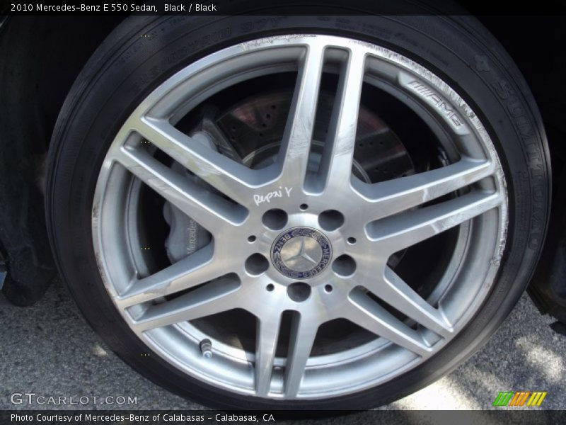 Black / Black 2010 Mercedes-Benz E 550 Sedan
