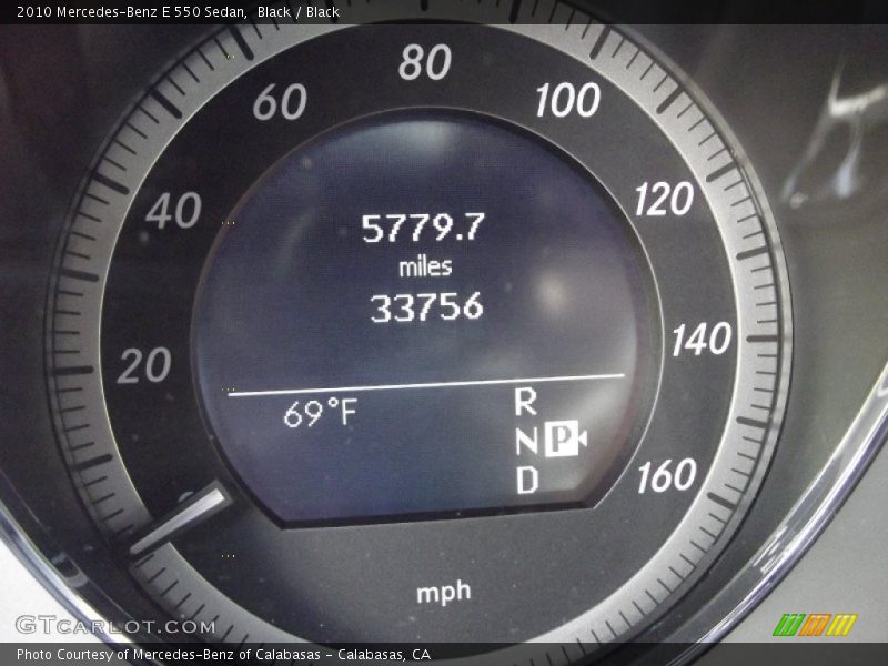 Black / Black 2010 Mercedes-Benz E 550 Sedan