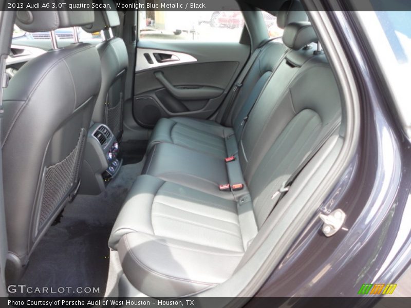 Rear Seat of 2013 A6 3.0T quattro Sedan