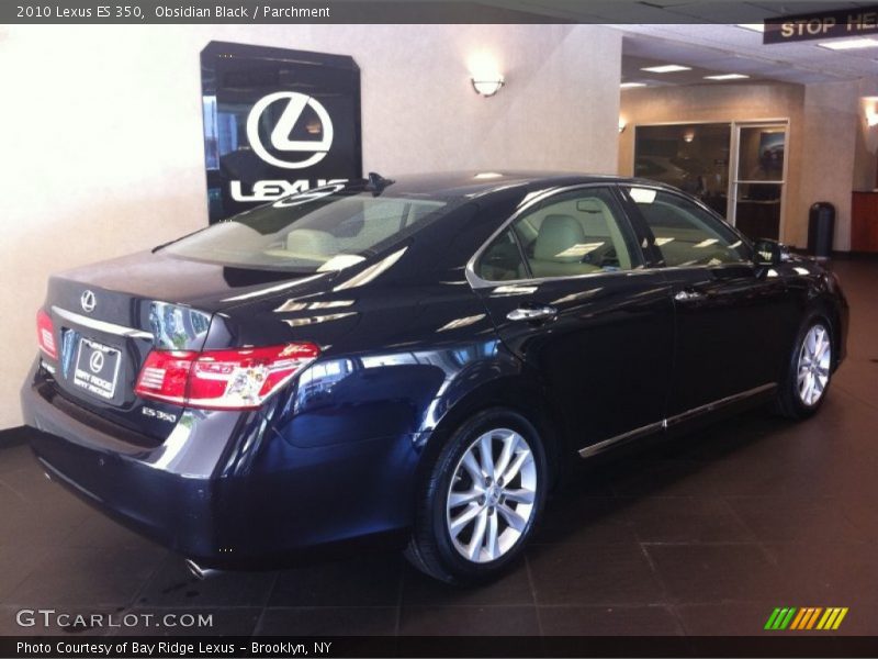 Obsidian Black / Parchment 2010 Lexus ES 350