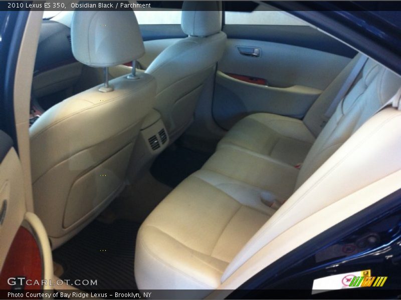 Obsidian Black / Parchment 2010 Lexus ES 350