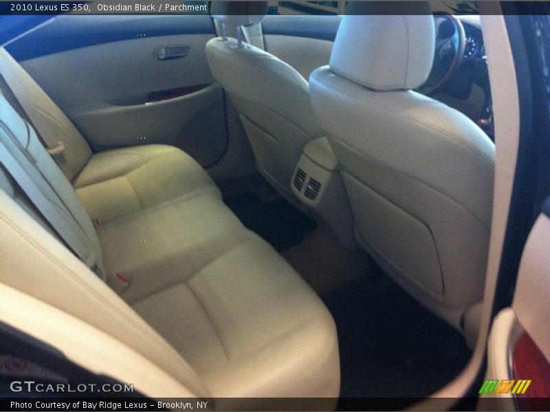 Obsidian Black / Parchment 2010 Lexus ES 350