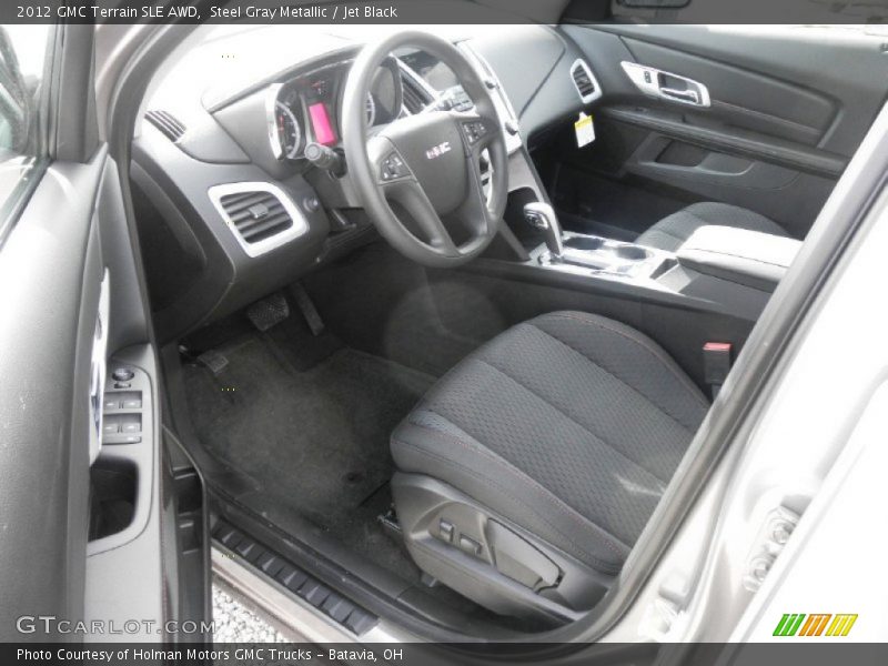 Steel Gray Metallic / Jet Black 2012 GMC Terrain SLE AWD