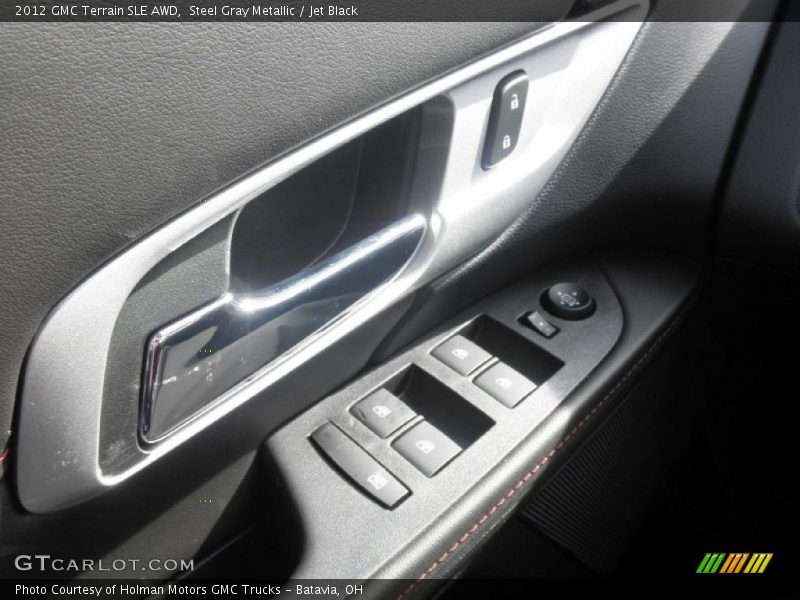 Steel Gray Metallic / Jet Black 2012 GMC Terrain SLE AWD