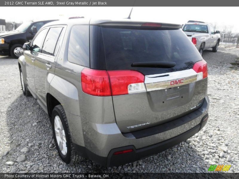 Steel Gray Metallic / Jet Black 2012 GMC Terrain SLE AWD
