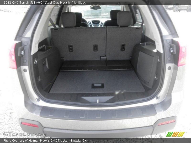 Steel Gray Metallic / Jet Black 2012 GMC Terrain SLE AWD