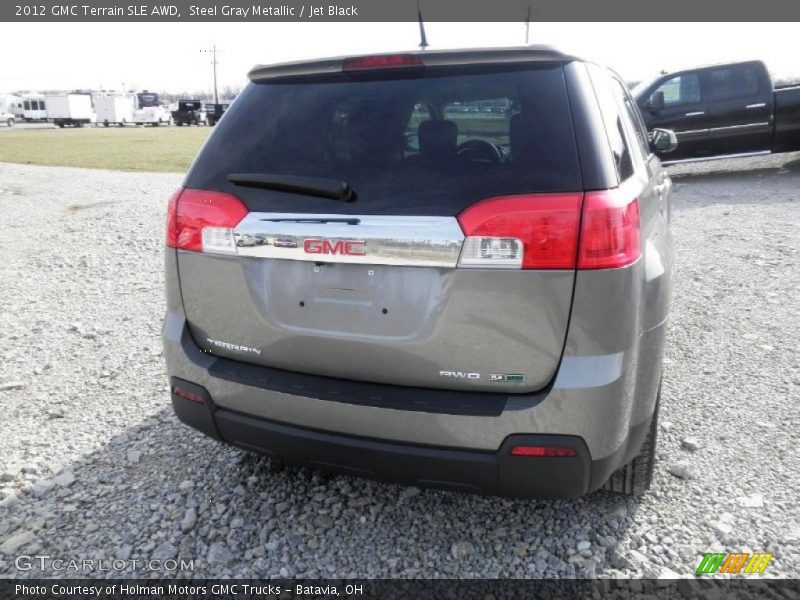 Steel Gray Metallic / Jet Black 2012 GMC Terrain SLE AWD