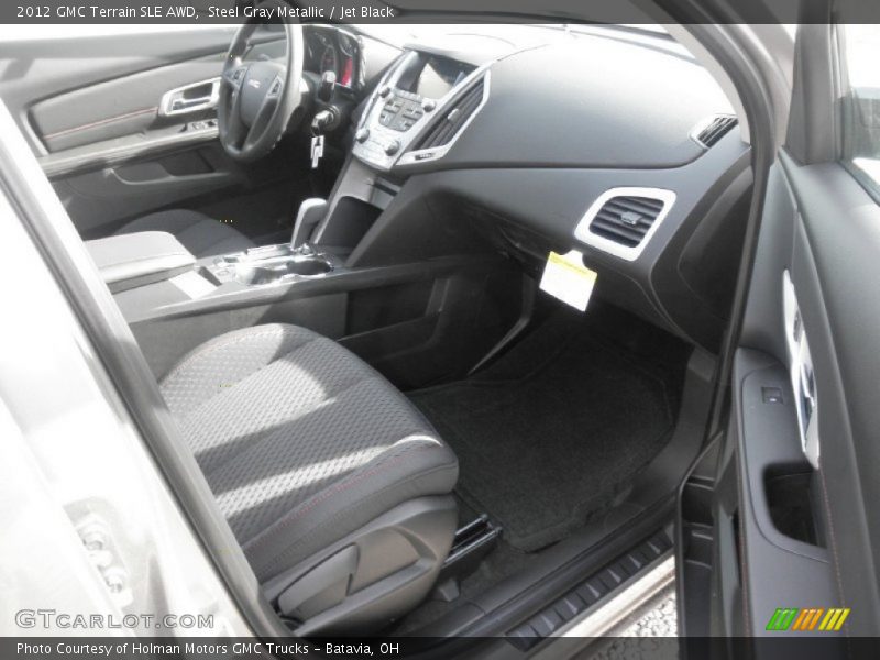 Steel Gray Metallic / Jet Black 2012 GMC Terrain SLE AWD