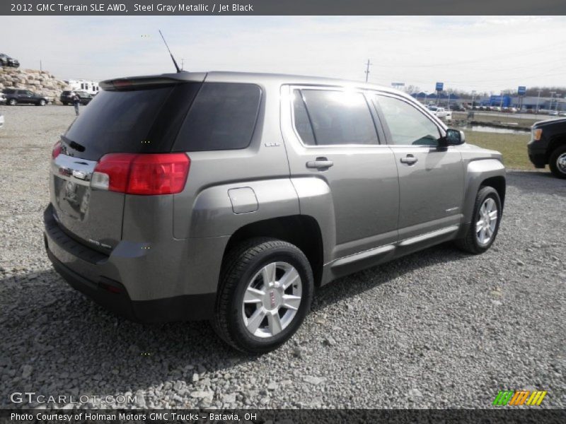 Steel Gray Metallic / Jet Black 2012 GMC Terrain SLE AWD