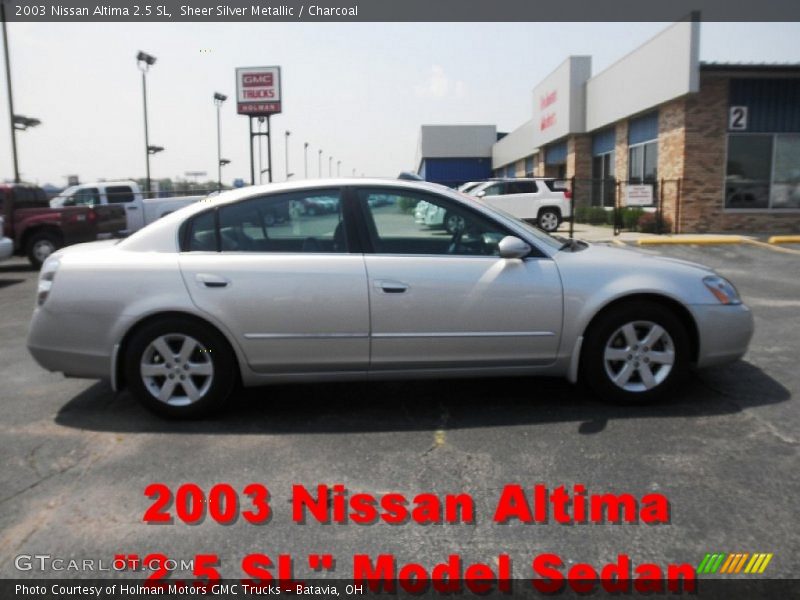 Sheer Silver Metallic / Charcoal 2003 Nissan Altima 2.5 SL