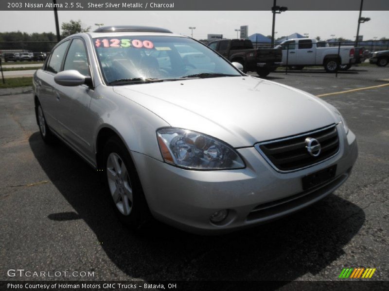 Sheer Silver Metallic / Charcoal 2003 Nissan Altima 2.5 SL