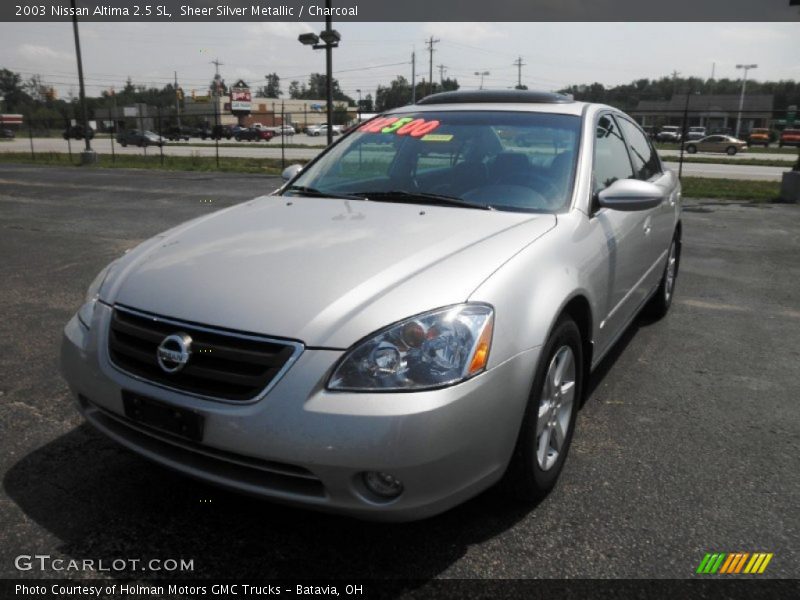Sheer Silver Metallic / Charcoal 2003 Nissan Altima 2.5 SL