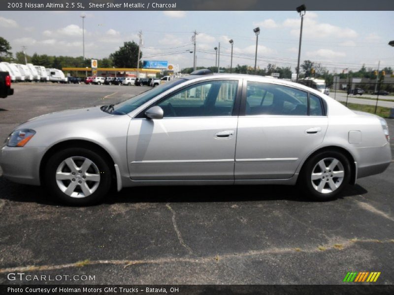 Sheer Silver Metallic / Charcoal 2003 Nissan Altima 2.5 SL