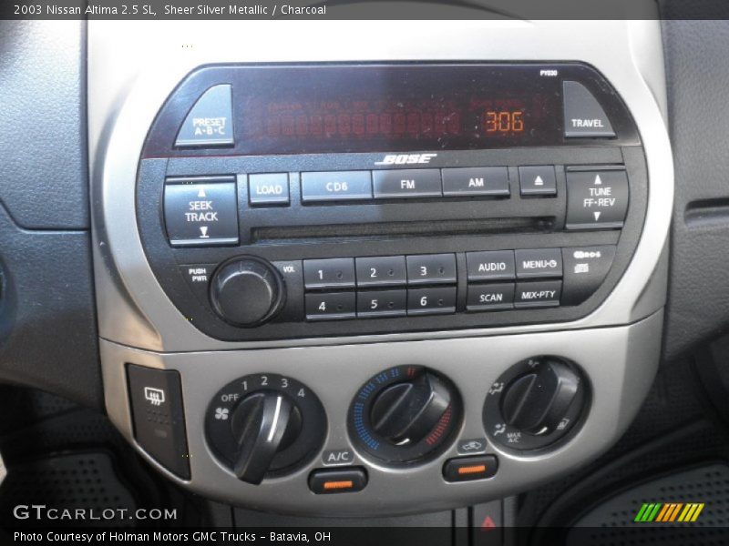 Sheer Silver Metallic / Charcoal 2003 Nissan Altima 2.5 SL