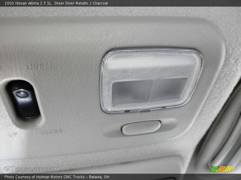 Sheer Silver Metallic / Charcoal 2003 Nissan Altima 2.5 SL