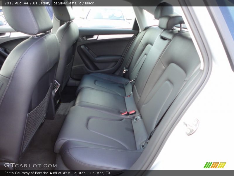 Ice Silver Metallic / Black 2013 Audi A4 2.0T Sedan