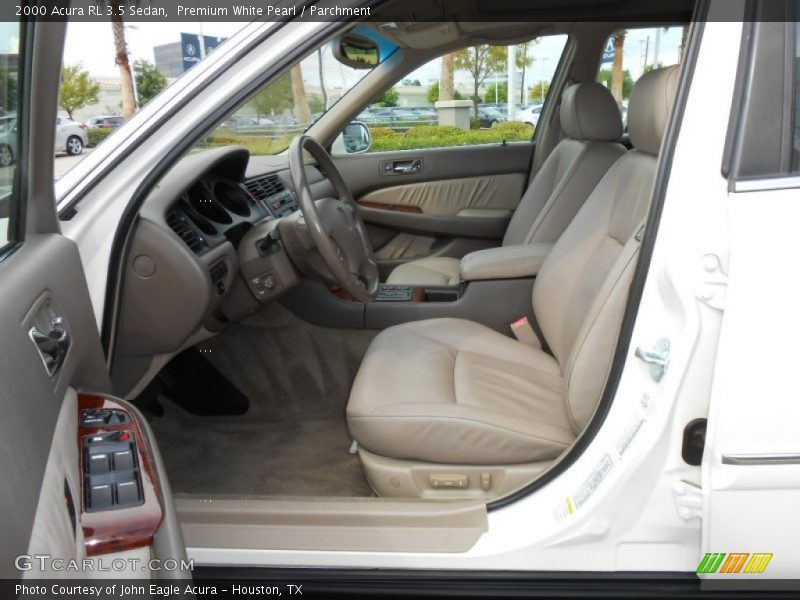 Premium White Pearl / Parchment 2000 Acura RL 3.5 Sedan