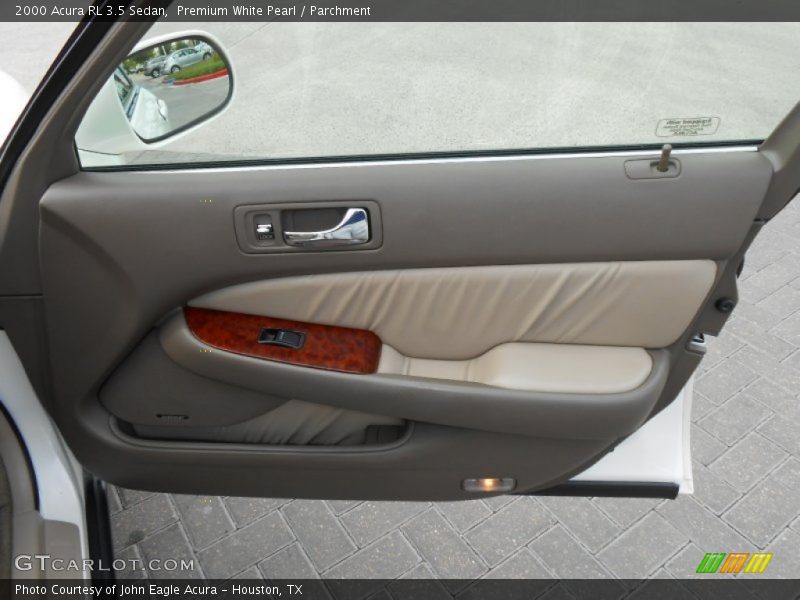 Premium White Pearl / Parchment 2000 Acura RL 3.5 Sedan