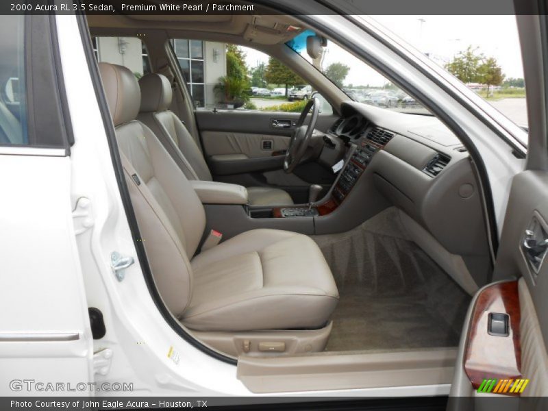 Premium White Pearl / Parchment 2000 Acura RL 3.5 Sedan