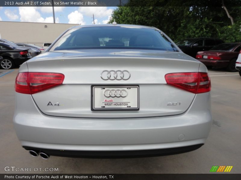 Ice Silver Metallic / Black 2013 Audi A4 2.0T Sedan