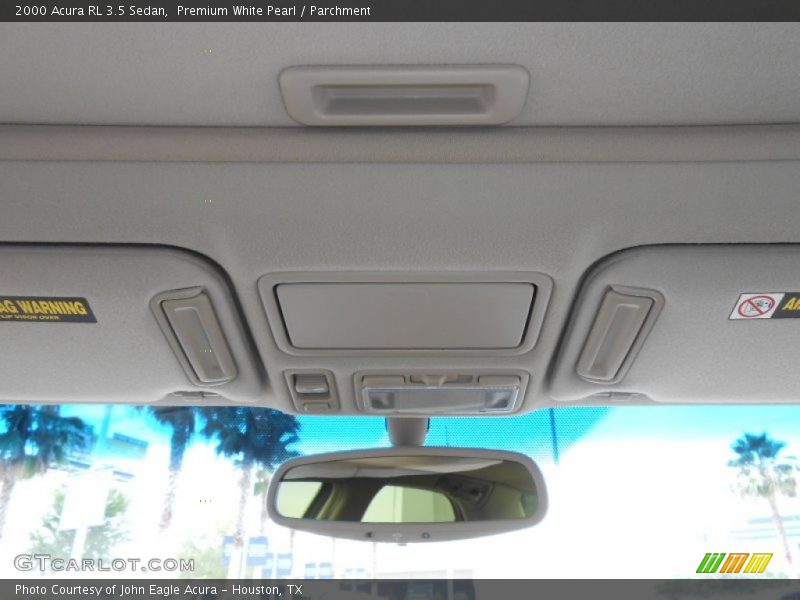 Premium White Pearl / Parchment 2000 Acura RL 3.5 Sedan