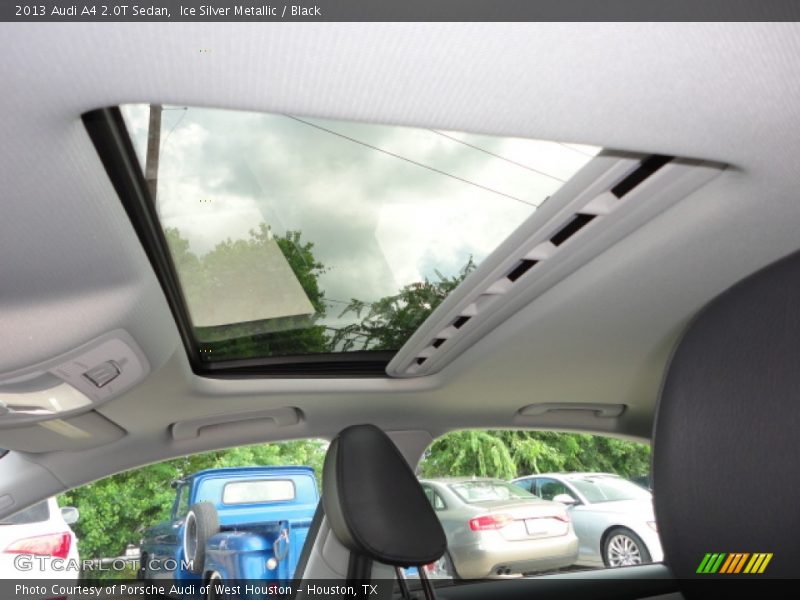 Ice Silver Metallic / Black 2013 Audi A4 2.0T Sedan