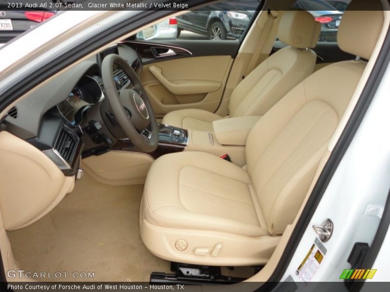 Front Seat of 2013 A6 2.0T Sedan