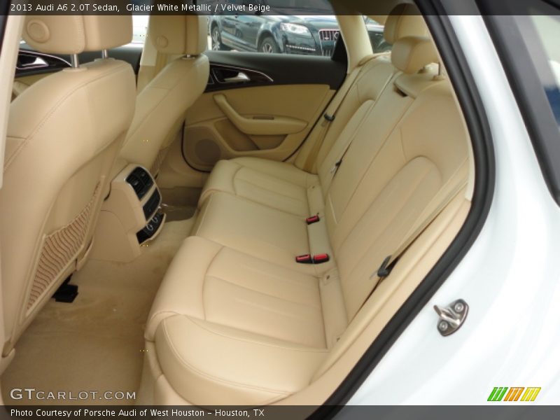 Rear Seat of 2013 A6 2.0T Sedan