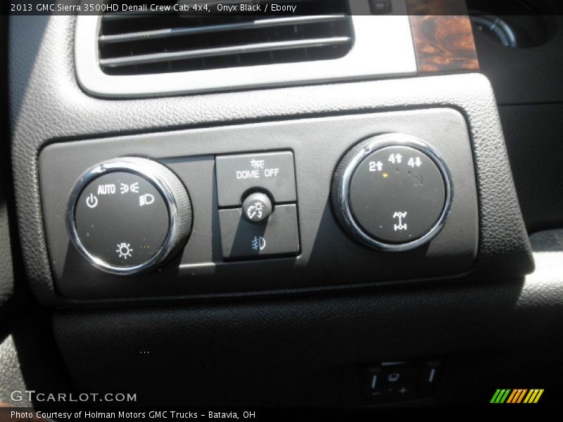 Controls of 2013 Sierra 3500HD Denali Crew Cab 4x4