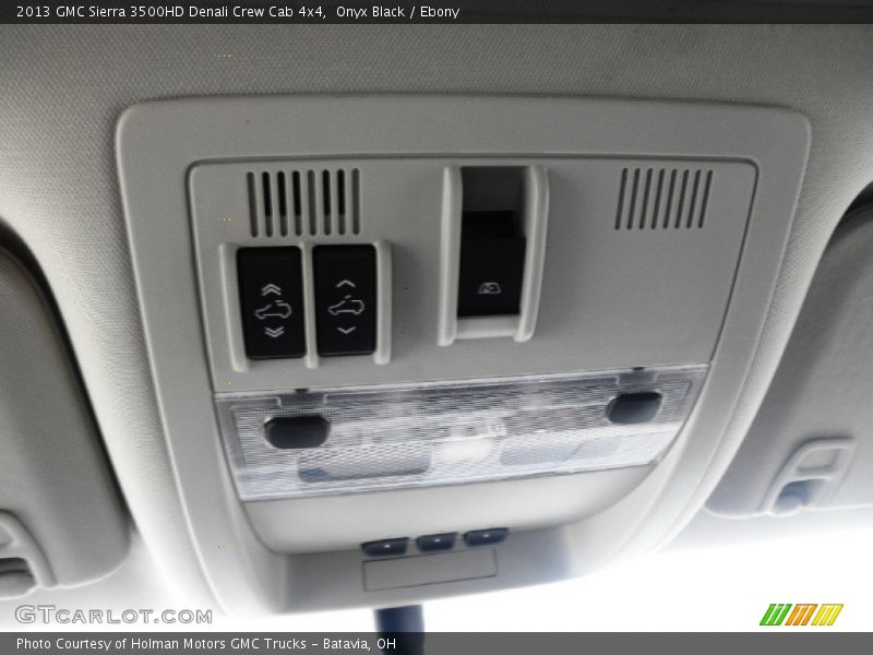 Onyx Black / Ebony 2013 GMC Sierra 3500HD Denali Crew Cab 4x4