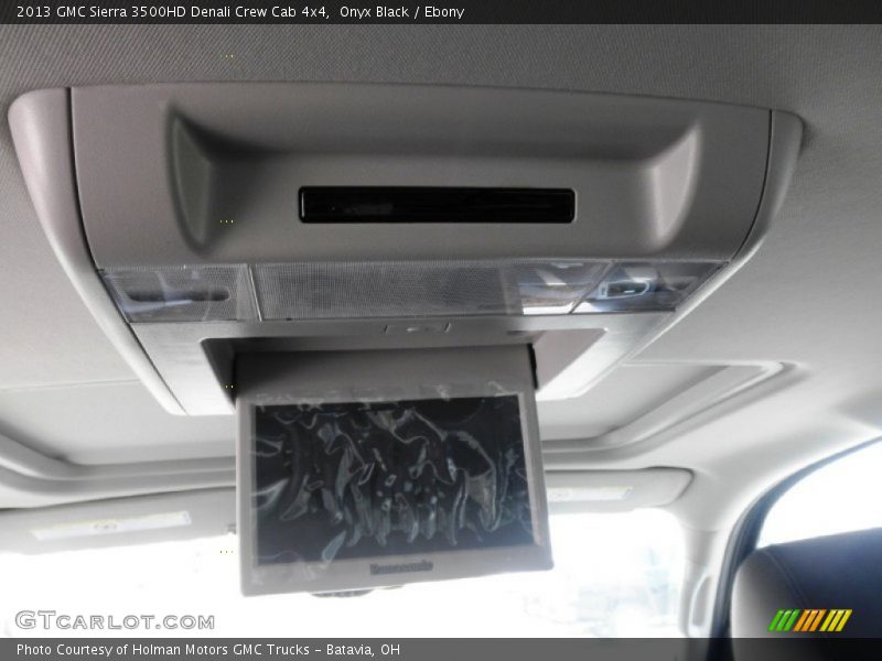 Onyx Black / Ebony 2013 GMC Sierra 3500HD Denali Crew Cab 4x4