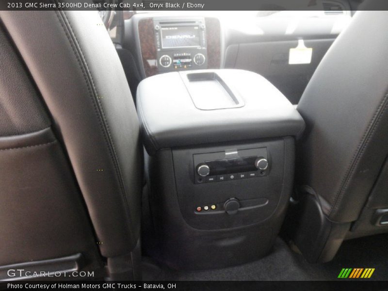Onyx Black / Ebony 2013 GMC Sierra 3500HD Denali Crew Cab 4x4