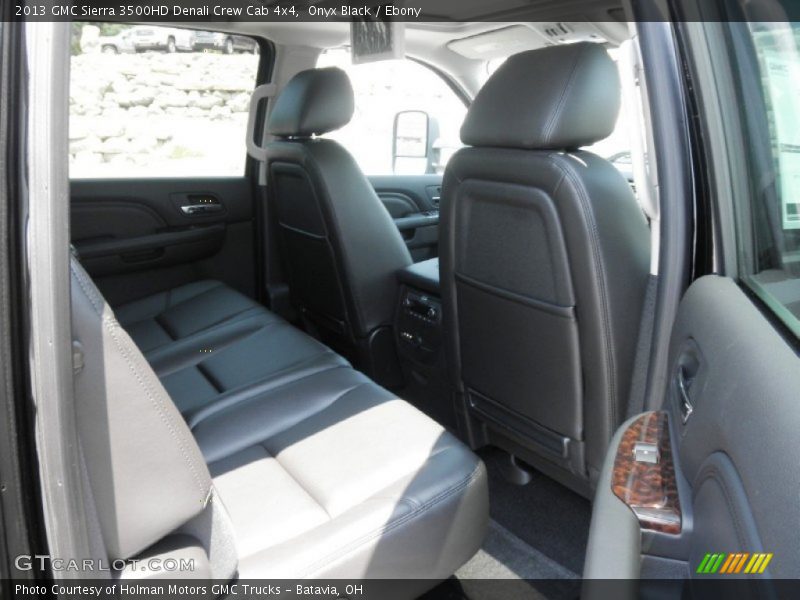 Onyx Black / Ebony 2013 GMC Sierra 3500HD Denali Crew Cab 4x4