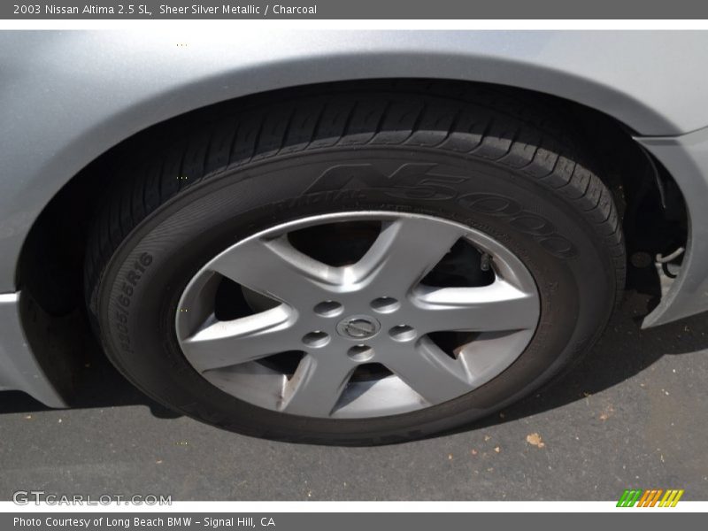 Sheer Silver Metallic / Charcoal 2003 Nissan Altima 2.5 SL