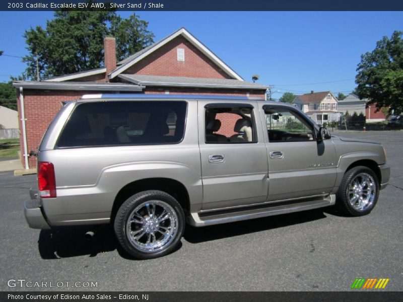 Silver Sand / Shale 2003 Cadillac Escalade ESV AWD