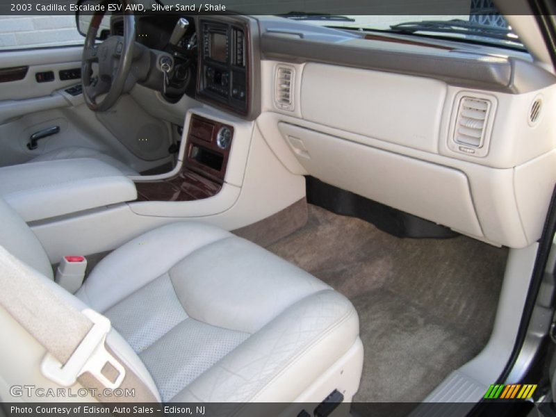 Silver Sand / Shale 2003 Cadillac Escalade ESV AWD
