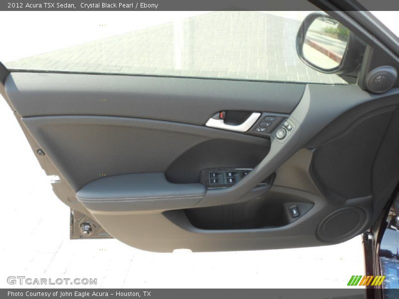 Crystal Black Pearl / Ebony 2012 Acura TSX Sedan