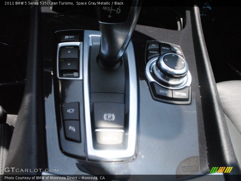 Space Gray Metallic / Black 2011 BMW 5 Series 535i Gran Turismo